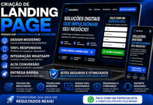 Eu vou criar sua Landing Page de alta conversão