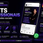 Eu vou criar posts profissionais para suas redes sociais