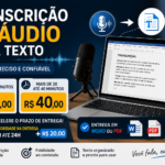 Eu vou transcrever seu áudio para texto
