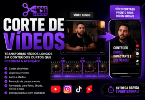 Eu vou fazer corte do seu video