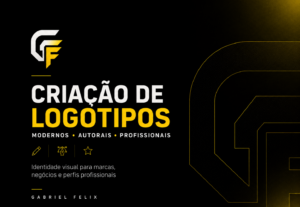 Eu vou criar um logotipo profissional para sua marca