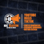 Eu vou editar seu vídeo para YouTube, Reels e TikTok