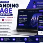 Eu vou criar uma landing page em WordPress