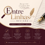 Eu vou fazer a revisão do seu texto