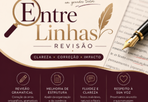 Eu vou fazer a revisão do seu texto