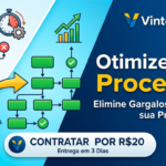 Eu vou Eliminar gargalos e organizar processos do seu negóci...