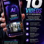 Eu vou criar 10 videos de IA com 10 seg de algum Produto