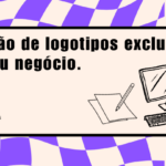 Eu vou criar um logotipo exclusivo para a sua marca