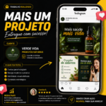 Eu vou criar posts profissionais para redes sociais
