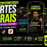 Eu vou fazer cortes virais para redes sociais