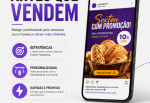 Eu vou criar artes profissionais para sua empresa