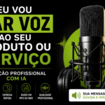 Eu vou dar voz ao seu produto ou serviço com IA