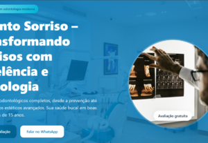 Eu vou criar uma Landing page para você