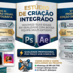 Eu vou fazer serviços gráficos e edição de vídeo para você