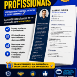 Eu vou fazer Curriculo profissional personalizado melhor par...