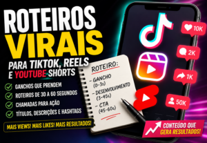 Eu vou Criar Roteiros Para Shorts