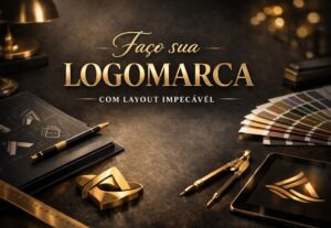 Eu vou Criar sua logomarca personalizada com layout impecáve...