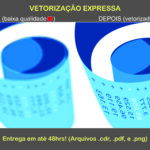 Eu vou vetorizar seu logotipo para gráfica em até 48 horas