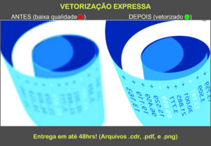 Eu vou vetorizar seu logotipo para gráfica em até 48 horas