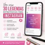 Eu vou criar 30 legendas estratégicas para Instagram