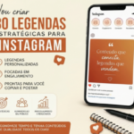 Eu vou criar 30 legendas estratégicas para Instagram