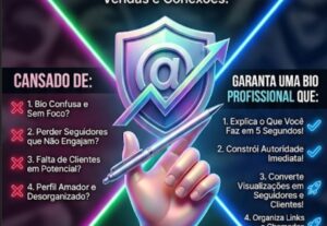 Eu vou transformar a bio do seu Instagram em algo profission...