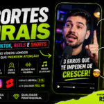 Eu vou Transformar seus vídeos longos em cortes profissionai...