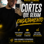 Eu vou Transformar seus vídeos em cortes