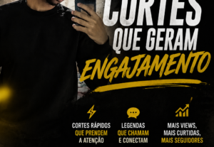 Eu vou Transformar seus vídeos em cortes
