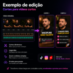 Eu vou Fazer cortes de vídeos para Reels