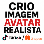 Eu vou criar imagem avatar realista Tiktok Shopee