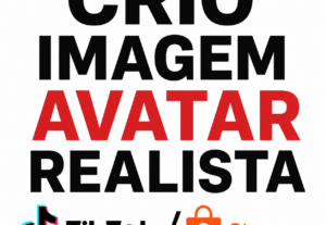 Eu vou criar imagem avatar realista Tiktok Shopee