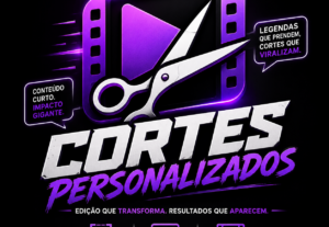 Eu vou Fazer cortes do seu vídeo e colocar legendas