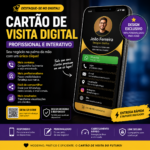 Eu vou criar cartão digital profissional e interativo