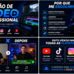 Eu vou fazer Edição de vídeo para redes sociais