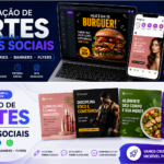 Eu vou Criar artes profissionais para redes sociais em 2hrs