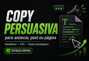 Eu vou escrever uma copy persuasiva para seu anúncio ou post