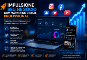 Eu vou Impulsionar Seu Negócio com Marketing Digital