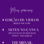 Eu vou editar seu vídeo de forma dinâmica e profissional