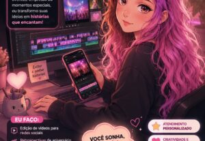 Eu vou editar seu vídeo e fazer sua retrospectiva.