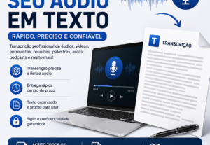 Eu vou Transcrever de Áudio em Texto e Locução de Texto