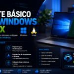 Eu vou te dar suporte para Windows ou Linux.