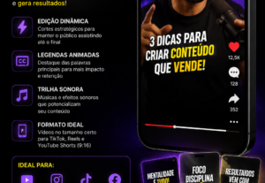Eu vou Criar edições de shorts dinâmicos para seus vídeos.