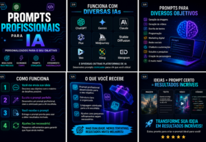 Eu vou criar prompts profissionais para ChatGPT e outras IAs
