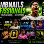 Eu vou criar thumbnails profissionais para YouTube
