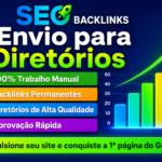 Eu vou mandar 200+ backlinks de alta qualidade em diretórios...
