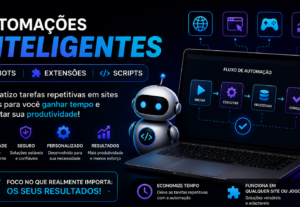 Eu vou criar qualquer bot/script que você quiser
