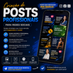Eu vou criar 3 artes profissionais, p/seu produto