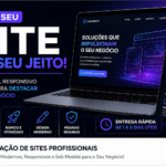 Eu vou Criar um site profissional, moderno e personalizado