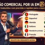 Eu vou Gerar tradução Comercial por IA em 12 Idiomas